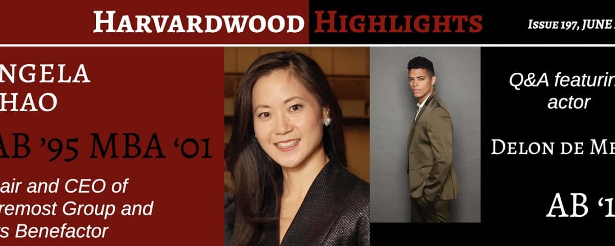 Angela Chao Interview with Harvardwood on June 21